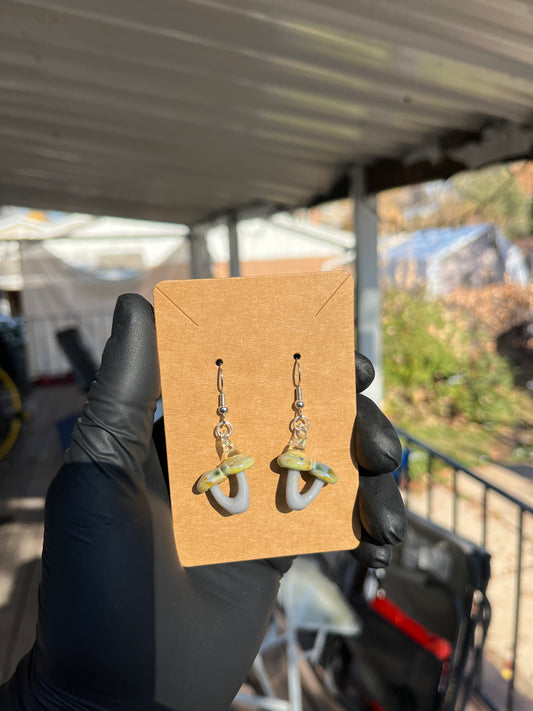 Mushroom Earrings