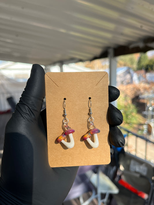 Mushroom Earrings