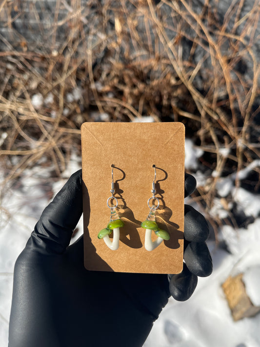 Mushroom Earrings