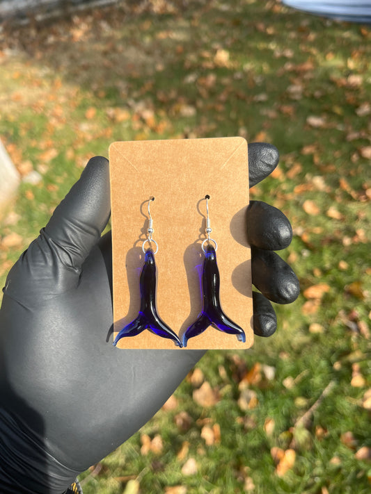 Whale Tail Earrings