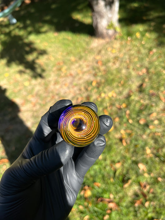 Gold Fume Vortex Marble